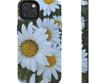 Daisy Floral Phone Case, Tough Stylish Protection