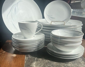 VTG Johann Haviland Bayern Tyskland Reservdelar - Silvervetemönster