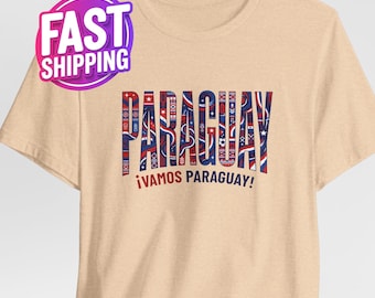 Kies je land: voetbalshirt land Paraguay (alle landen), voetbalshirt nationale land