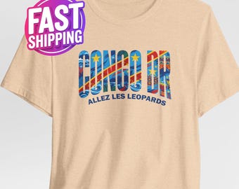 Kies je land: voetbalshirt DR Congo (alle landen), voetbalshirt nationale landnaam