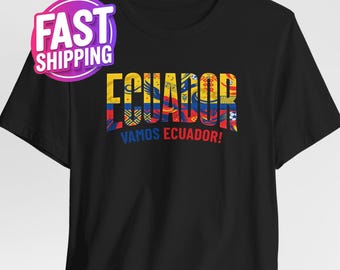 Kies je land: voetbalshirt Ecuador (alle landen), voetbalshirt nationale land