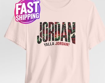 Kies je land: voetbalshirt Jordanië (alle landen), voetbalshirt nationale land
