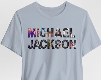 Michael Jackson Photo Collage Shirt | MJ Fan Gift T-Shirt Sweatshirt Hoodie | King of Pop Music Tee | Concert Merch Style