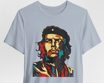 Che Guevara Classic Portrait Shirt | Revolutionary Icon Graphic Tee Sweatshirt Hoodie | Political Art Gift | Unisex Activist Apparel