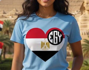 T-shirt, hoodie, sweater, vlag van World Country Soccer, Egypte, voetbalfankleding