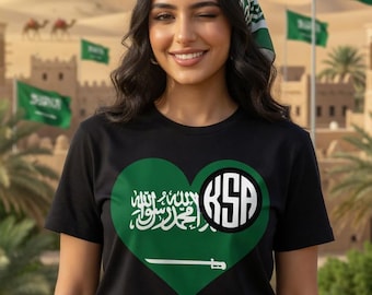 T-shirt, hoodie, sweater, vlag van Saudi-Arabië, voetbalfankleding