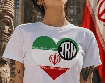 T-shirt met vlag van Iran, hoodie, sweater, voetbalfankleding