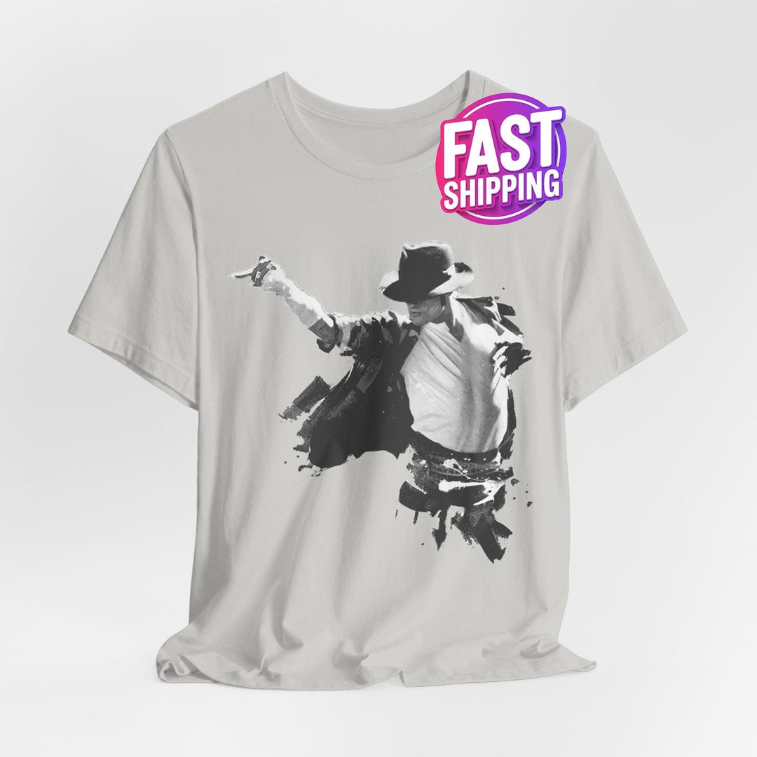 Michael Jackson King of Pop T-shirt: Billie Jean Thriller