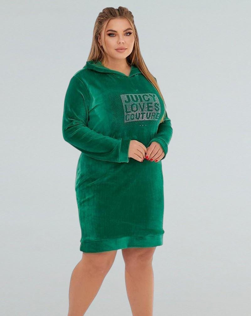 Women Green Velvet Dresses - Etsy
