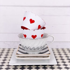 Alice in Wonderland, Queen of Hearts Double layered Cupcake Wrappers In Your Choice of Color Qty 12 By Your Little Cupcake