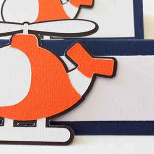 Coast Guard Hubschrauber Essen Anhänger Platzhalter 12 Stück By Your Little Cupcake