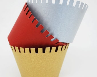 Medieval Castle Cupcake Wrappers In your choice of color Qty 12