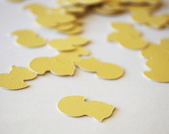 Lemon Yellow Rubber Ducky Die Cuts Set of 40 by Your Little Cupcake