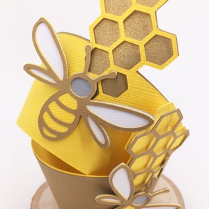 Honey Bee Cupcake Wrappers Set of 12 By Your Little Cupcake image 8