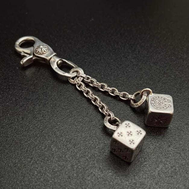 Chrome hearts dice keychain - Etsy 日本