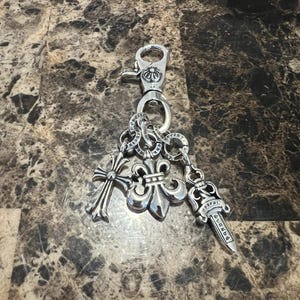 Chrome Hearts Fleur Pendant - Etsy