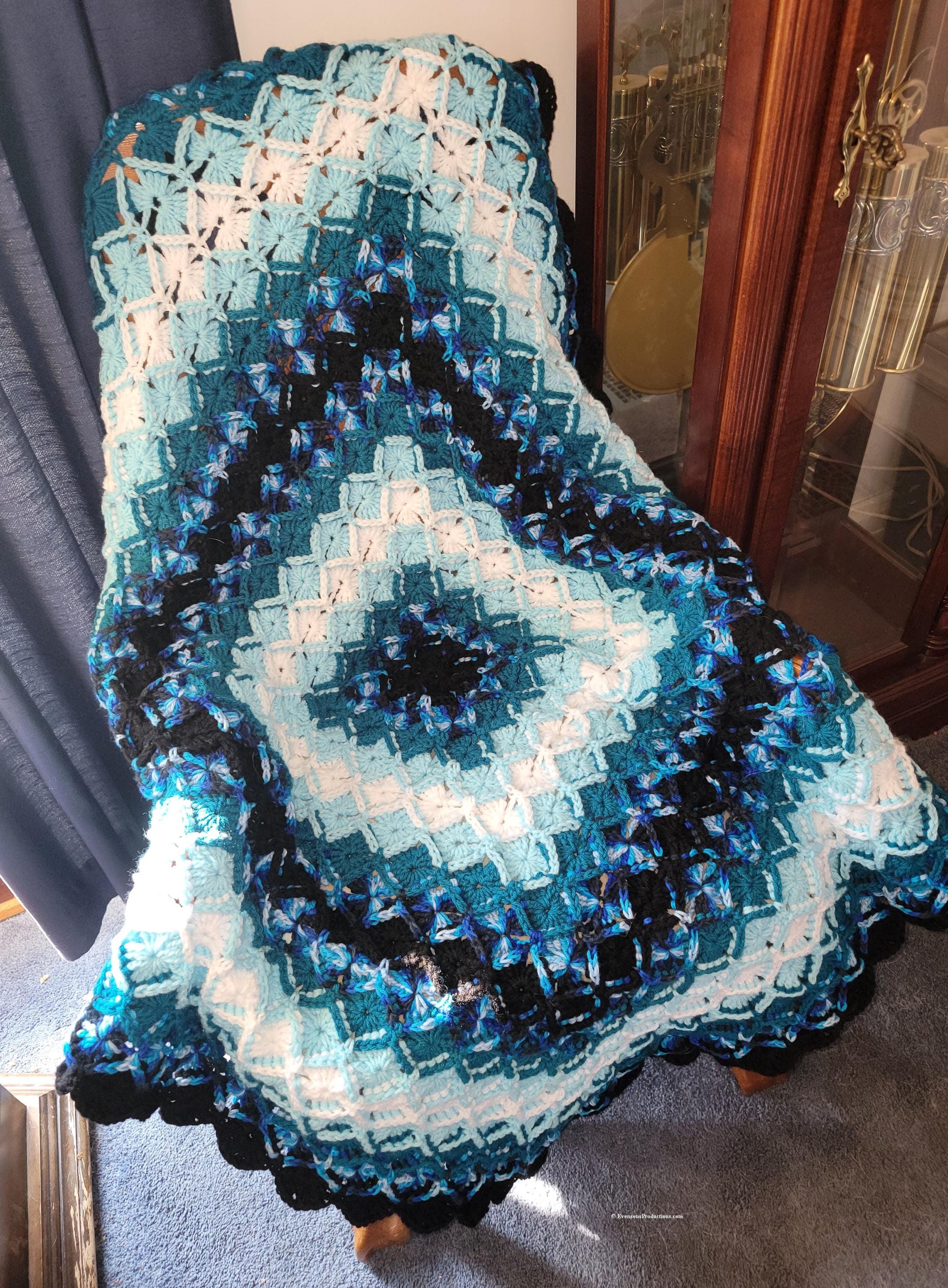 Hand Crochet Double Bed Blanket