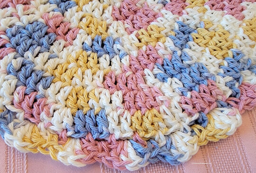 Pot Holder Rugs Two New Large Double Thick Pot Holders Mug Rugs Table Pads Gift ...