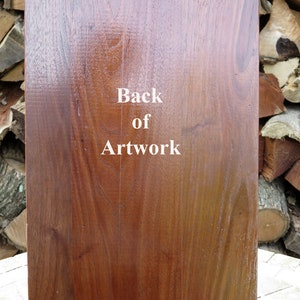 back of artwork - Second Amendment Engraved Wood Art - Walnut Wood 3 Dimension Wall Art Decor - Approx. 16" x 11" x 1.25" - Hand Crafted in the USA