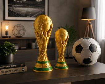 WM Pokal 2026 - Trophy Replica 3D gedruckt, WM 26, Fanartikel, Fußball Deko
