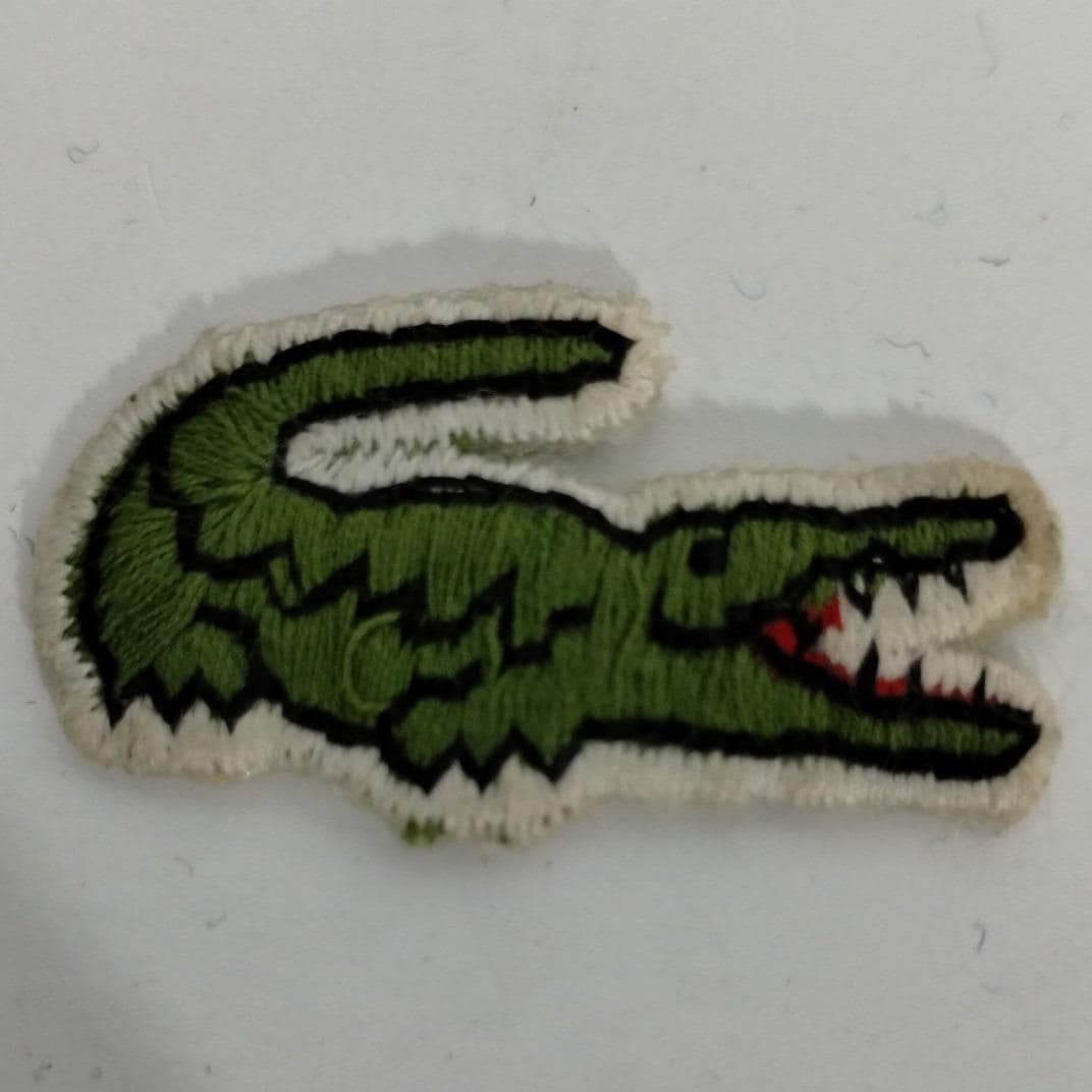 Lacoste Crocodile Patch - Etsy