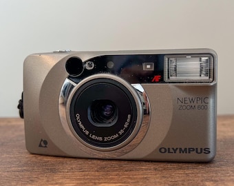 Olympus Newpic Zoom 600 APS System Point and Shoot Film Camera W