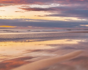 Dunes of Pilat Sunset Print | French Atlantic Coast Wall Art (Digital Download)