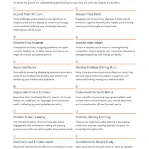 Quick Witted Examples 500 Trivia Questions: Quick-witted Game Night Fun (PDF) - Etsy UK