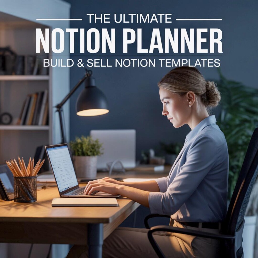 The Ultimate Notion Planner Build & Sell Notion Templates 25page