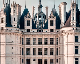 Château de Chambord Print | Loire Valley Castle Art (Digital Download)