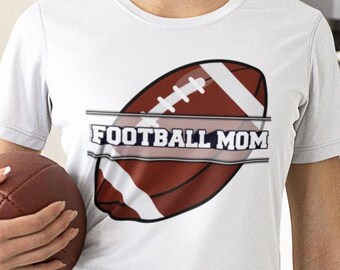 Football Mom T-Shirt | Vintage Graphic Sports Tee