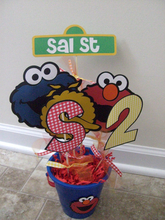 Items similar to Sesame Street Centerpiece on Etsy