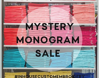 Monogram Mystery Box Monogrammed Shirt