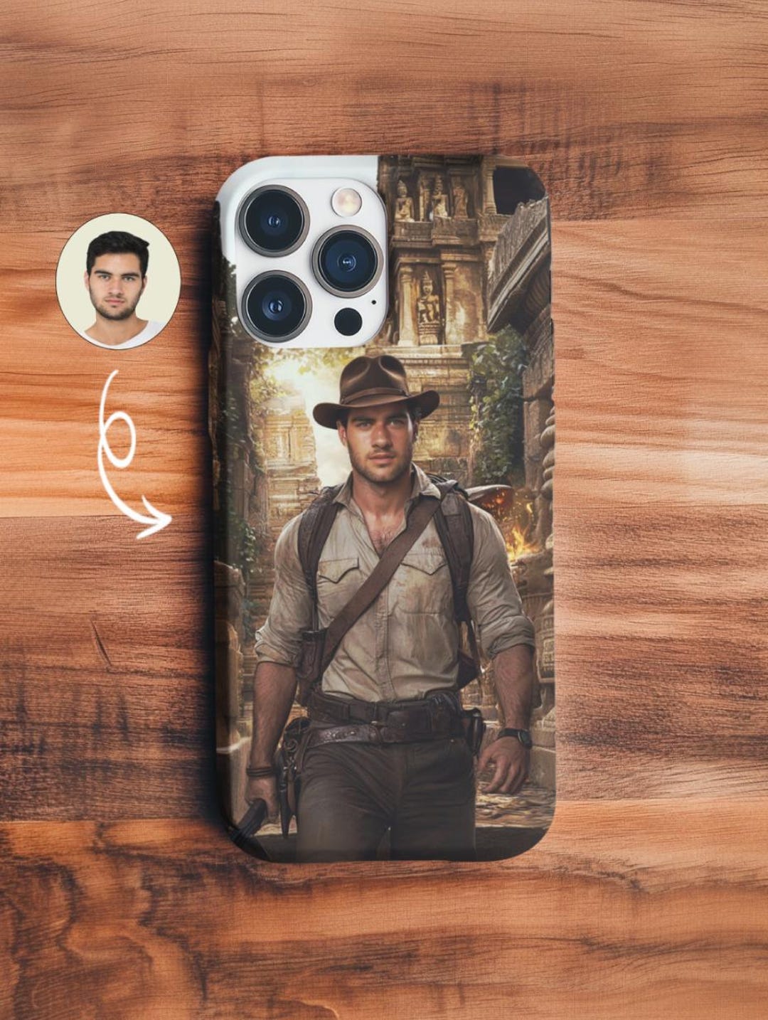 Custom Flexible Phone Case - Cinematic Adventure Style From Your Photo ...