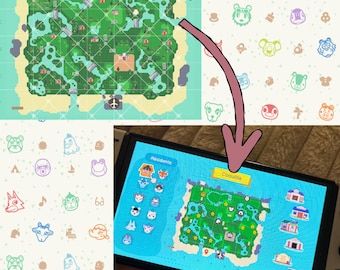 ACNH Custom Island Map Designer (2D) (Fast & Delivery Within 24 Hours)