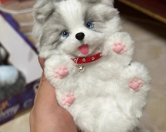 Pipe Cleaner Pet Replica From Your Photo: Poseable Body Keychain or Figurine