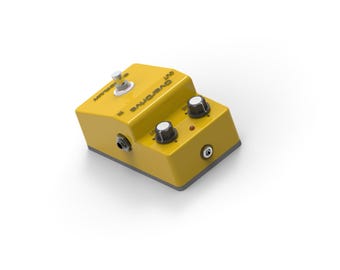 3D Printable Guitar Pedal Enclosure | Stompbox Effect Pedal Case | Digital STL File