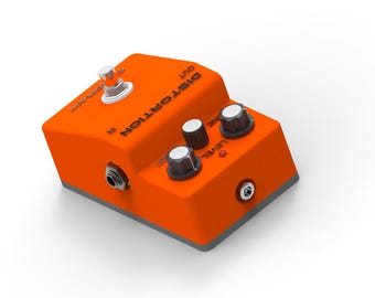 3D Printable Guitar Pedal Enclosure | Stompbox Effect Pedal Case | Digital STL File