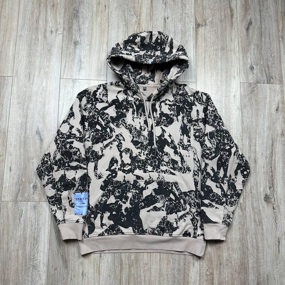 McQ, McQ Alexander McQueen Striae No.10 Tokyo Hoodie Mens Size L