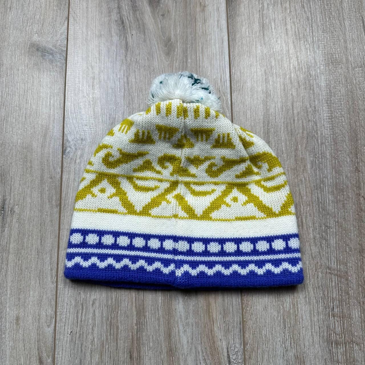Salomon Vintage 90s Ski Beanie Hat Bobble Size OS Salomon Vintage 90s Ski Beanie Hat Bobble Size OS