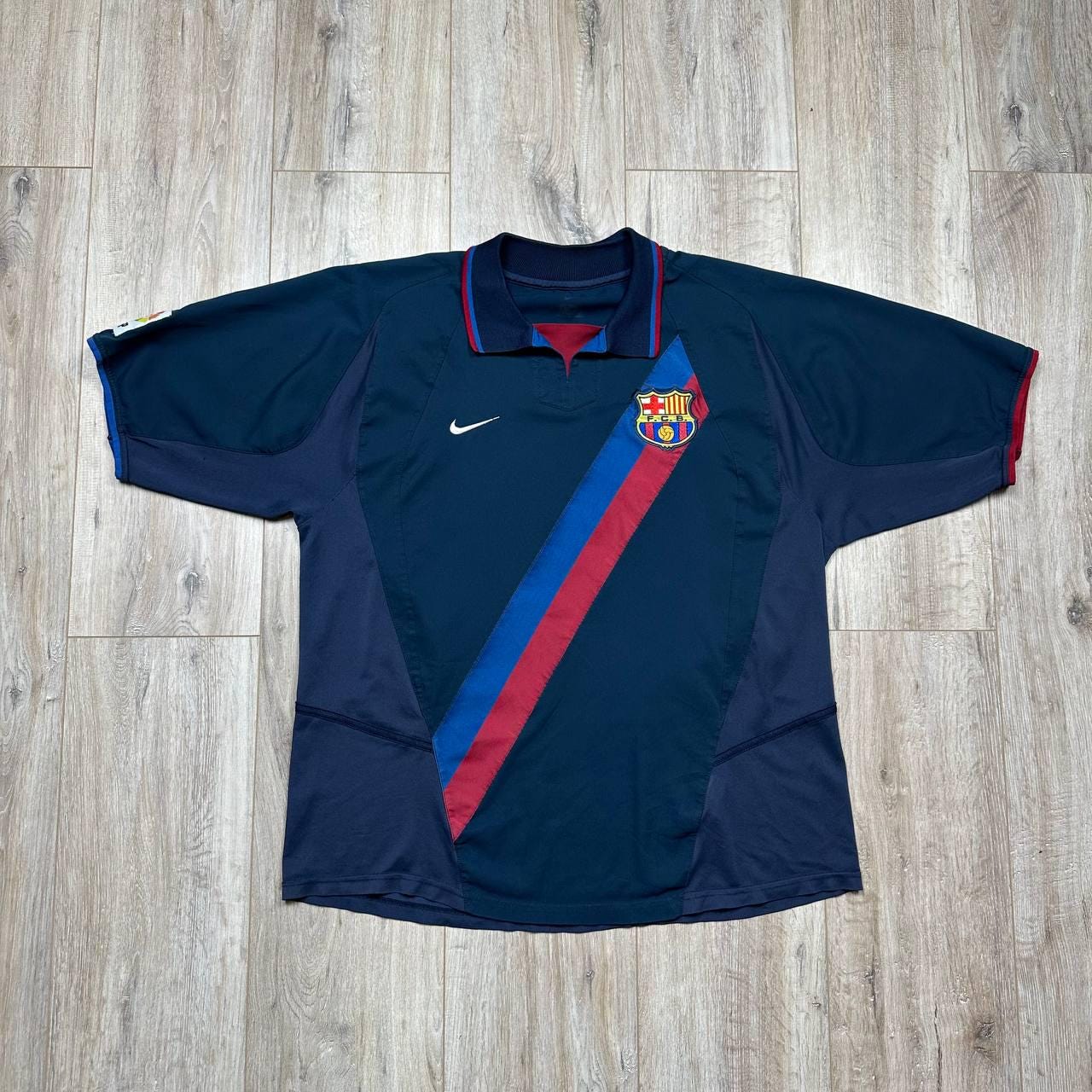 Maillot Extérieur FC Barcelone 2002-2004 - Nike - Taille XL Homme - Vintage