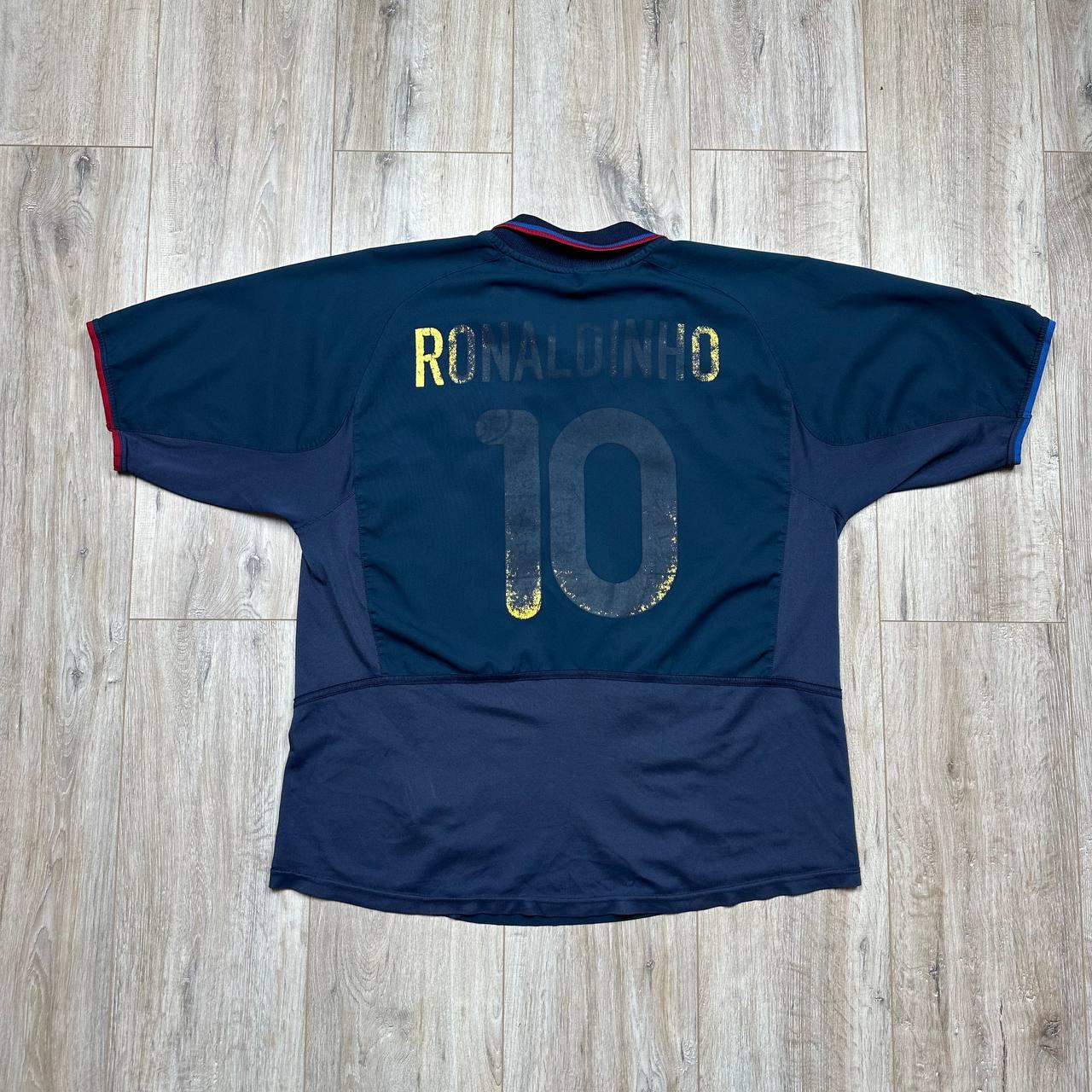 Nike Fc Barcelona 2002/2004 Away RONALDINHO #10 Football Soccer