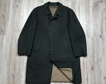 Wełniany płaszcz Steinbock Original Himalaya Loden Tyrol Zielony męski rozmiar 54