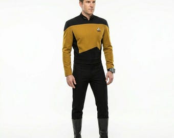 Star Trek Gold Uniform – Sci-Fi Cosplay Costume