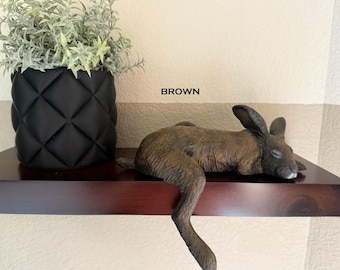 Harlan the Hare LIGHTWEIGHT shelf sleeper ornament