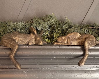 Bundle & Save Bronze Hares