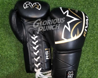 Rival RS1 ultra-bokshandschoenen 5 paar wit en 5 paar zwart