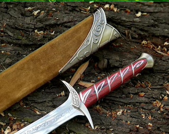 Handmade fantasy short sword-Viking medieval cosplay sword replica-gift for him