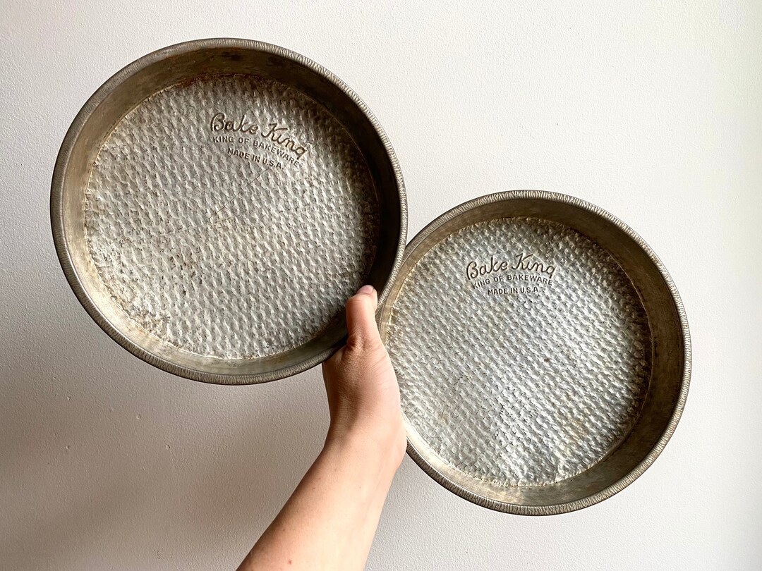 Vintage Bake King Cake Pan Set Etsy