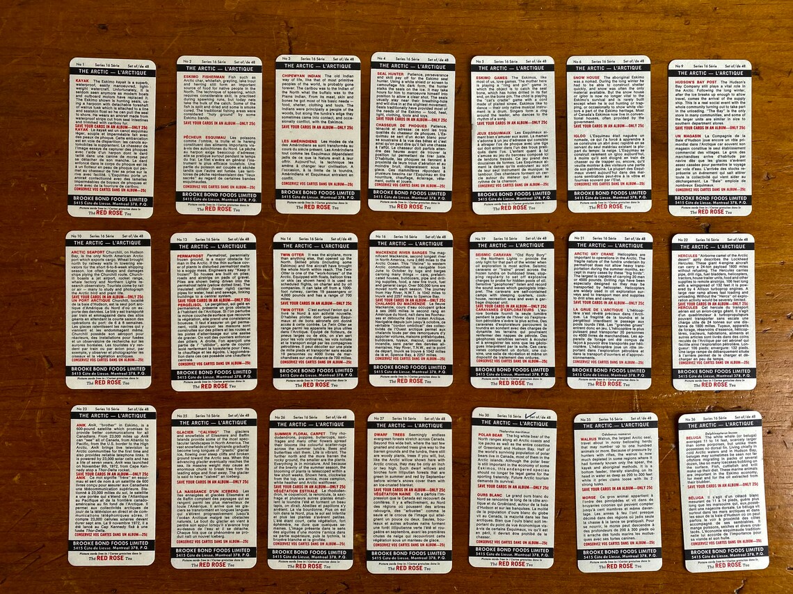 red rose tea calendar series